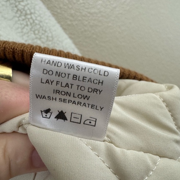 Lovers + Friends Revolve Simone Faux Fur Sherpa Quilted Jacket - Picture 6 of 9